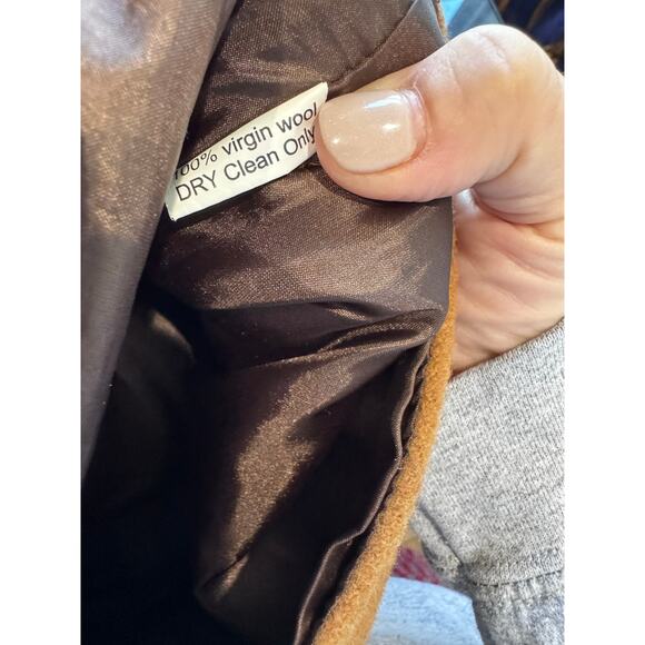 Wyoming Traders 100% Wool Vest Cowboy Ranch Wear Button Up Mens Large - Picture 9 of 11